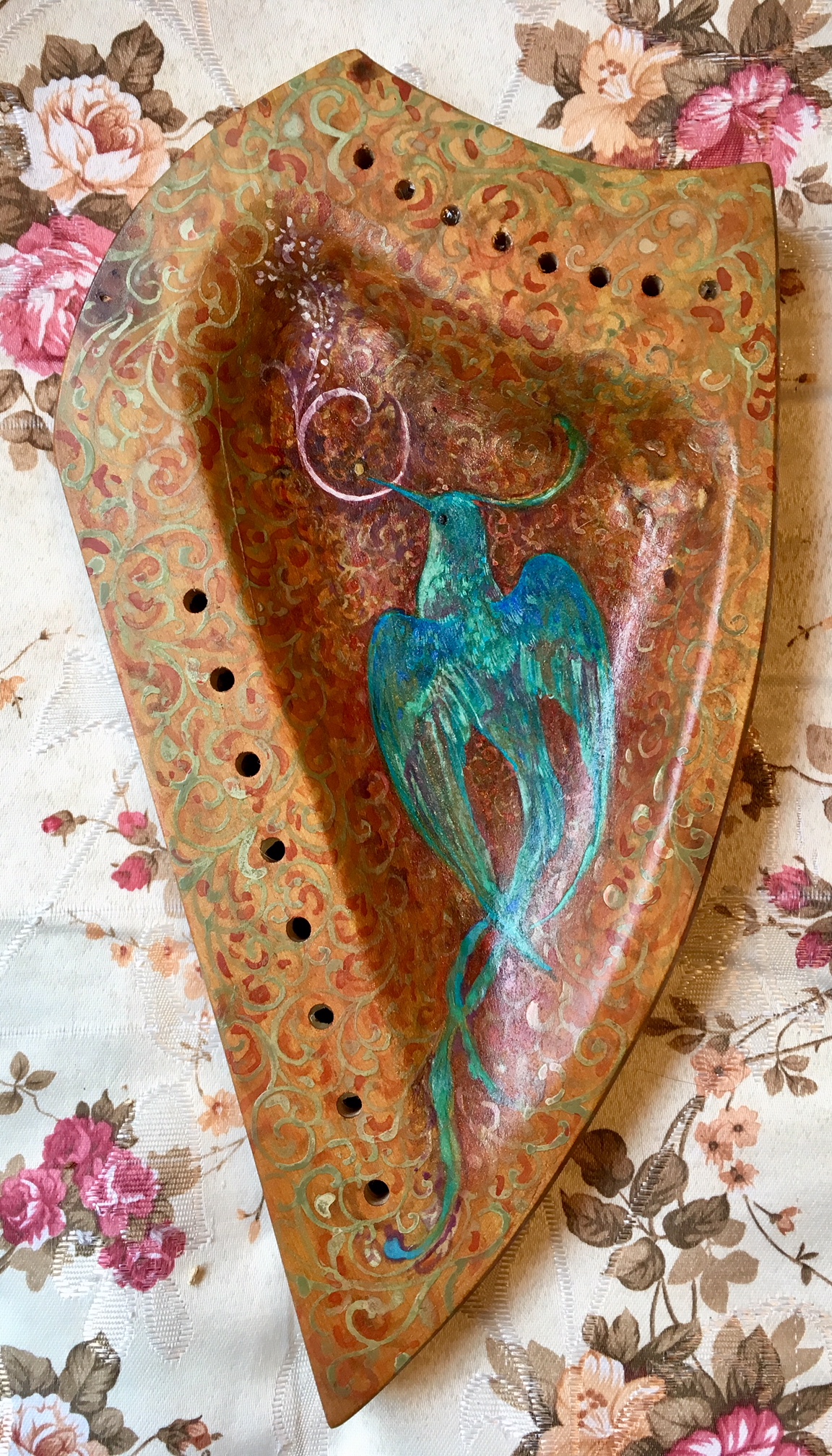 青い鳥の小さなハープ