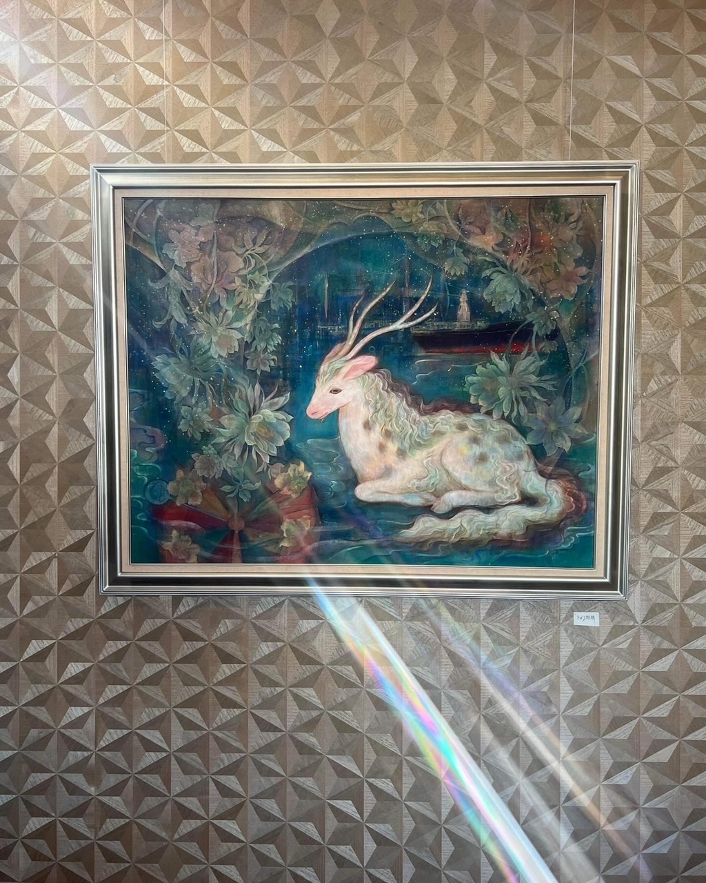 広尾での個展風景