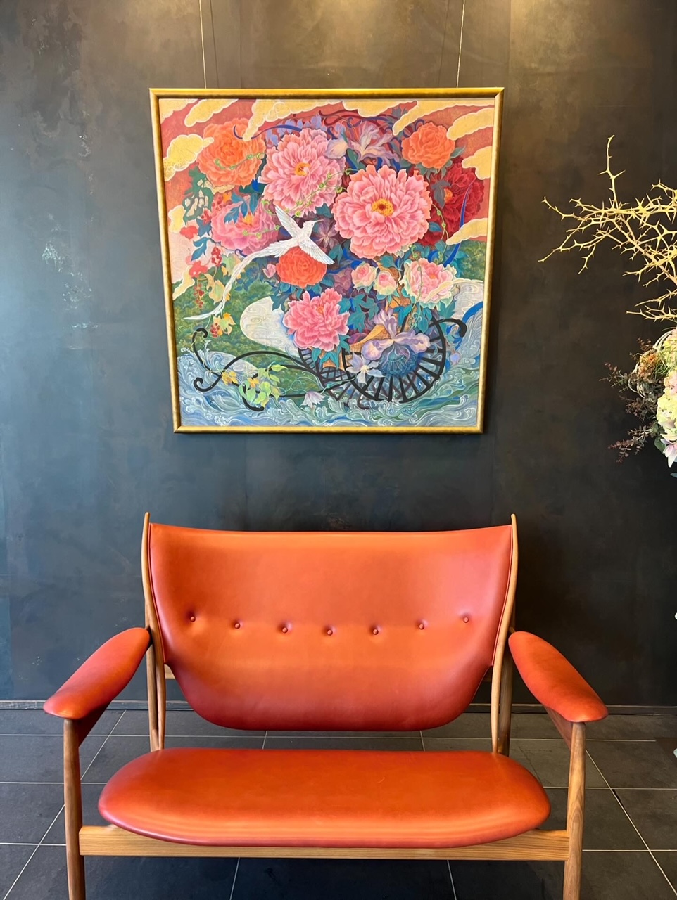 広尾での個展風景