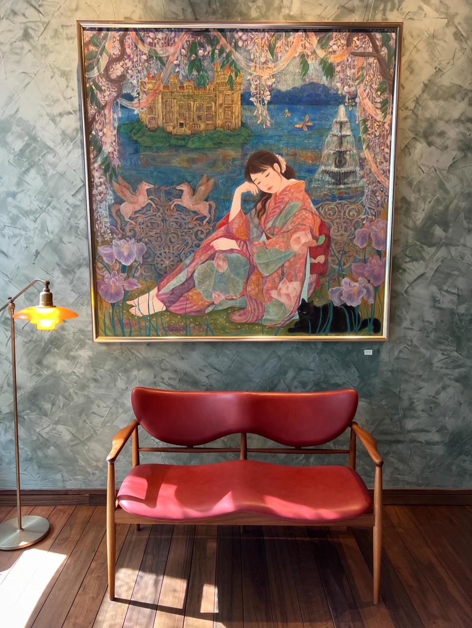 広尾での個展風景