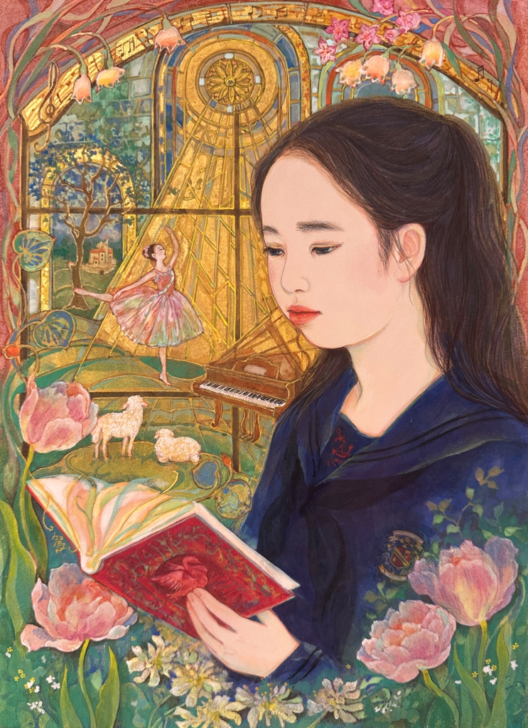 乙女の肖像画